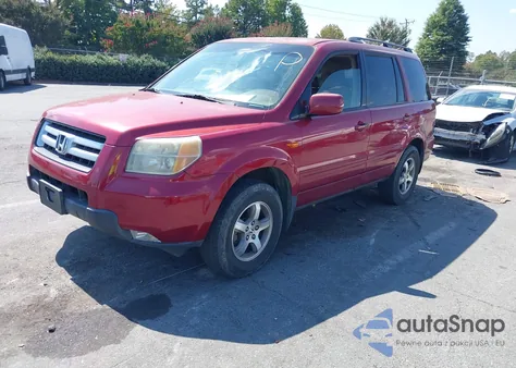2006 Honda Pilot Ex-L from USA, damaged, VIN 5FNYF28676B000593